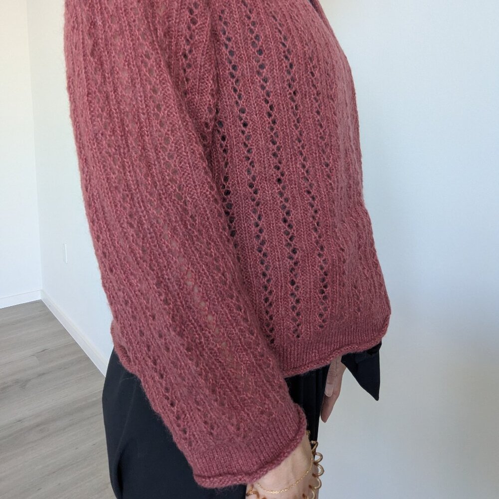 Ekyog Cardigan Raspberry Small - image 3